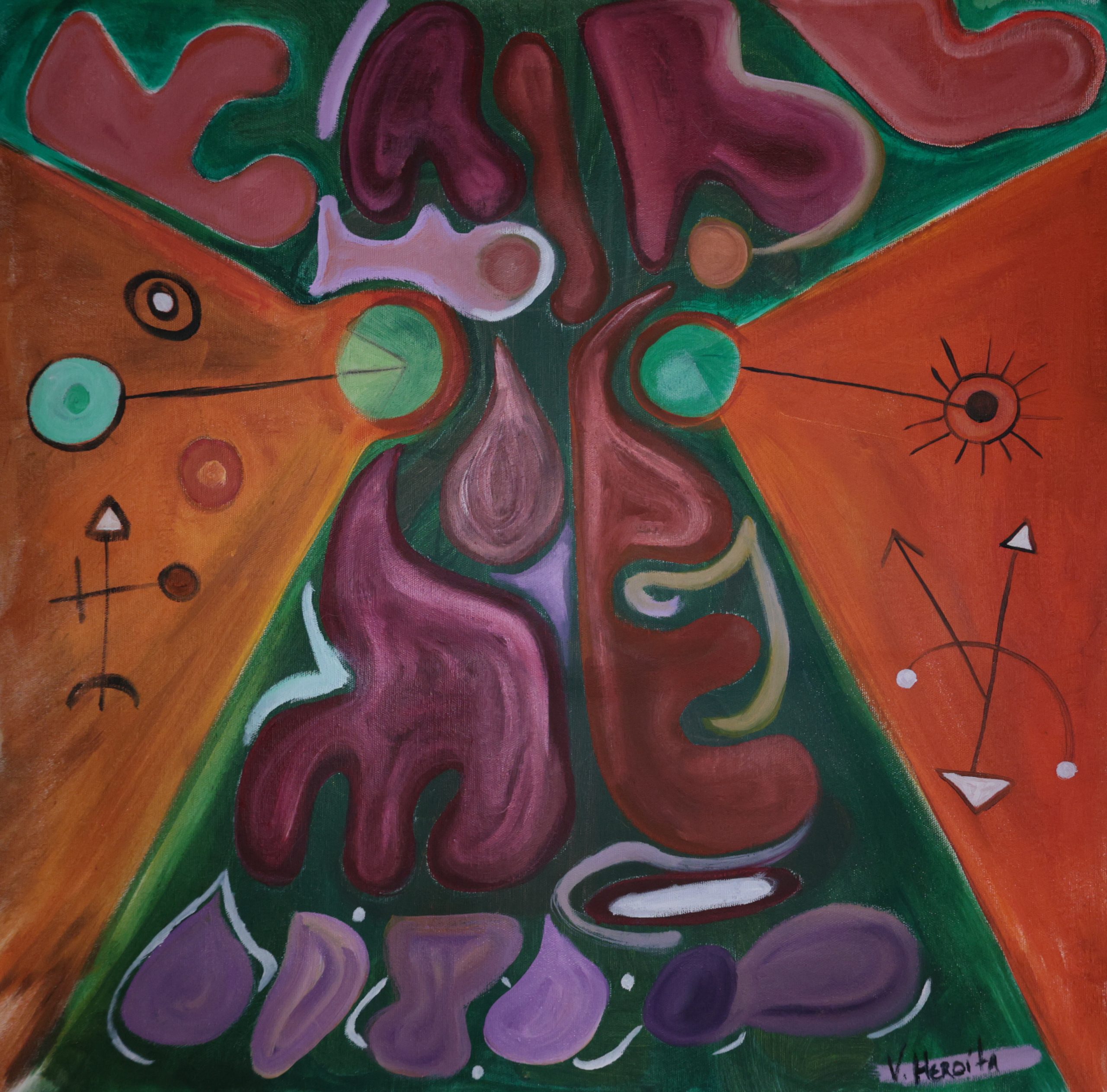 Original painting by V. Heroita